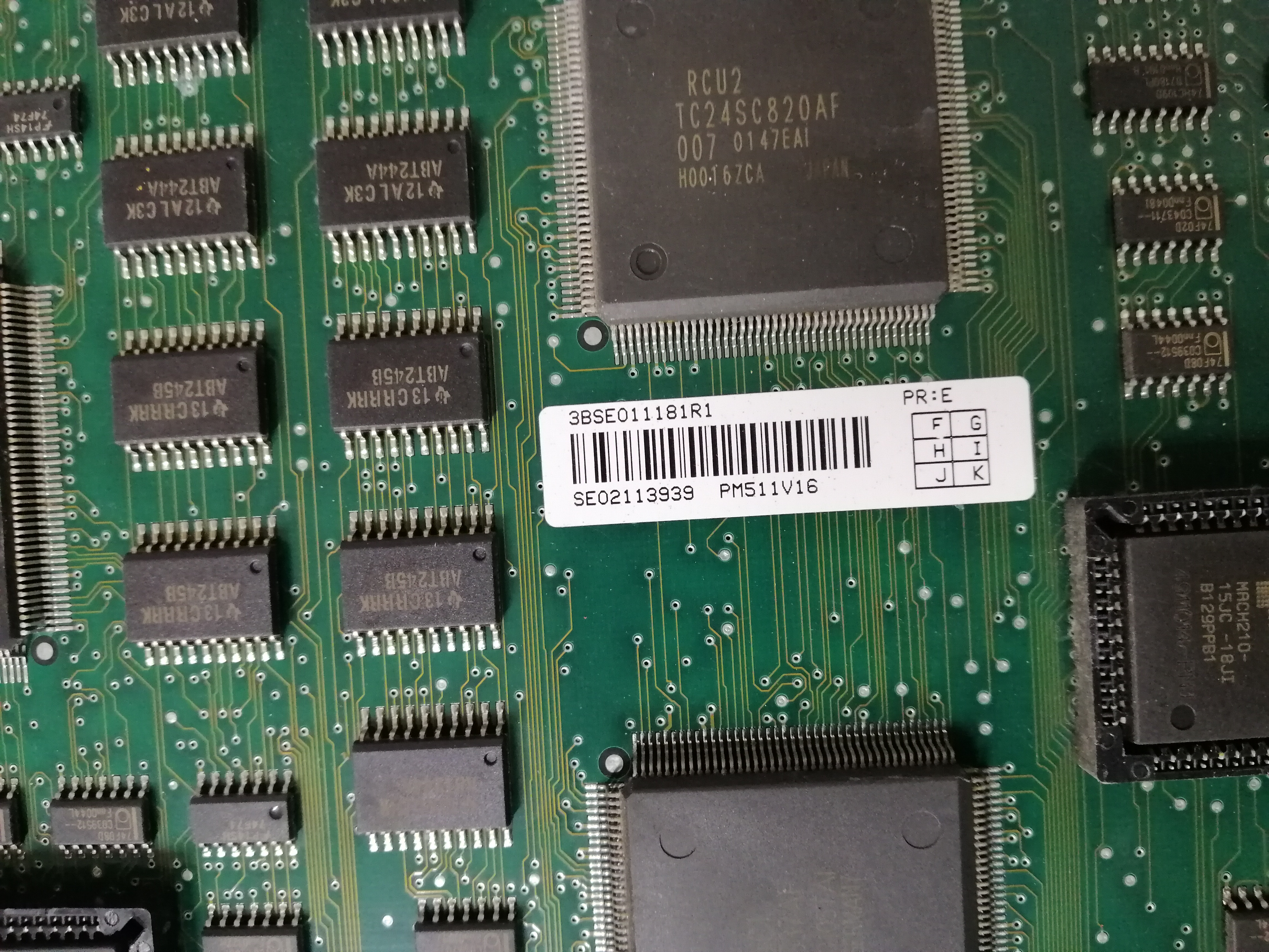 ABB   PM511V16  3BSE011181R1  現(xiàn)場控制處理器模塊