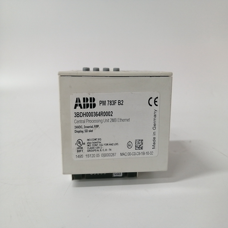 ABB   PM783F  3BDH000364R0002   模塊