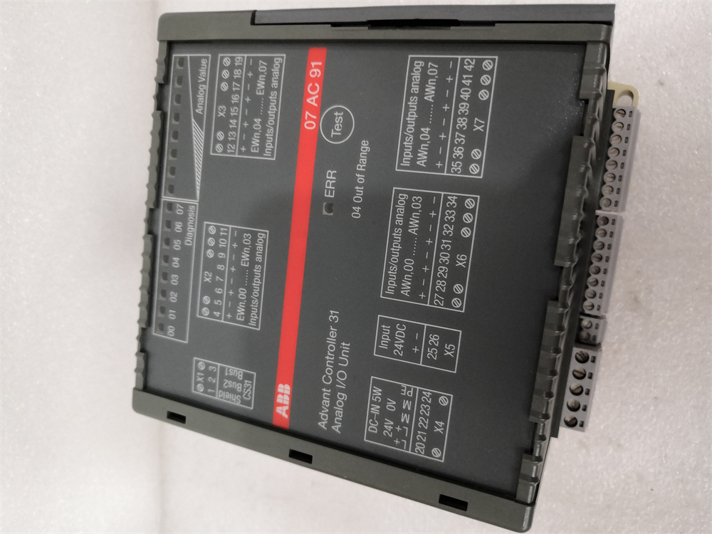 ABB  07AC91 GJR5252300R0101  PLC模塊 處理器