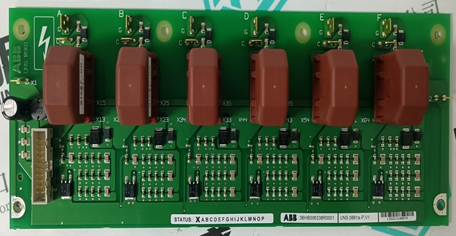 ABB  UNS1860B-P,V1 3BHB001336R0001  控制模塊